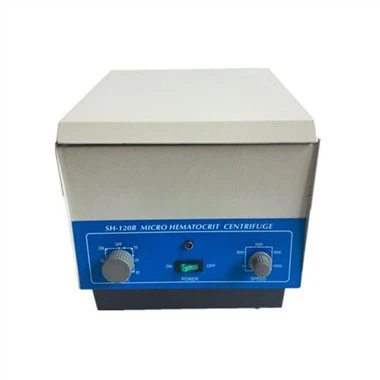 SH{0}}mm 24 Tiwbiau Capilari Peiriant Allgyrchiant Lab Modur Di-frws Allgyrchydd Micro Hematocrit
