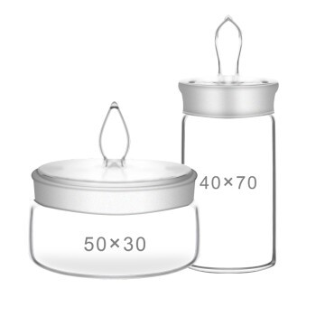 Lab Llestri Gwydr Borosilicate Ansawdd Uchel 3.3 Cemeg Gwydr Pwyso Potel Taldra Isel Ffurf Pwyso Poteli